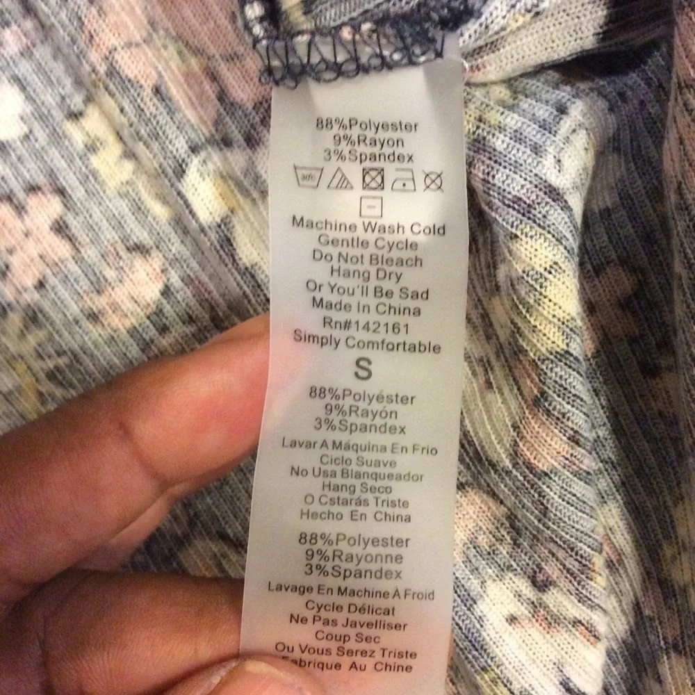 🏜LuLaRoe Joy Vest Size Small  Side Slits - Picture 6 of 8